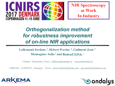 Ondalys-ICNIRS2017 Conference ICNIRS2017